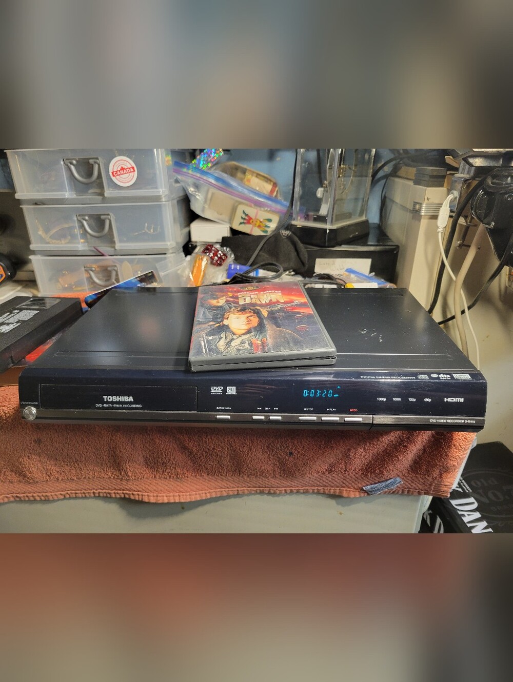 Toshiba D-R410 DVD Video Recorder, no remote.